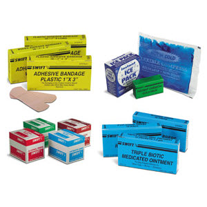 Swift First Aid Refill Units for ANSI First Aid Unit Kits